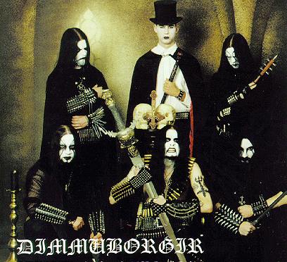 Dimmu Borgir - Postcard Signed by The Band at Graspop 2004